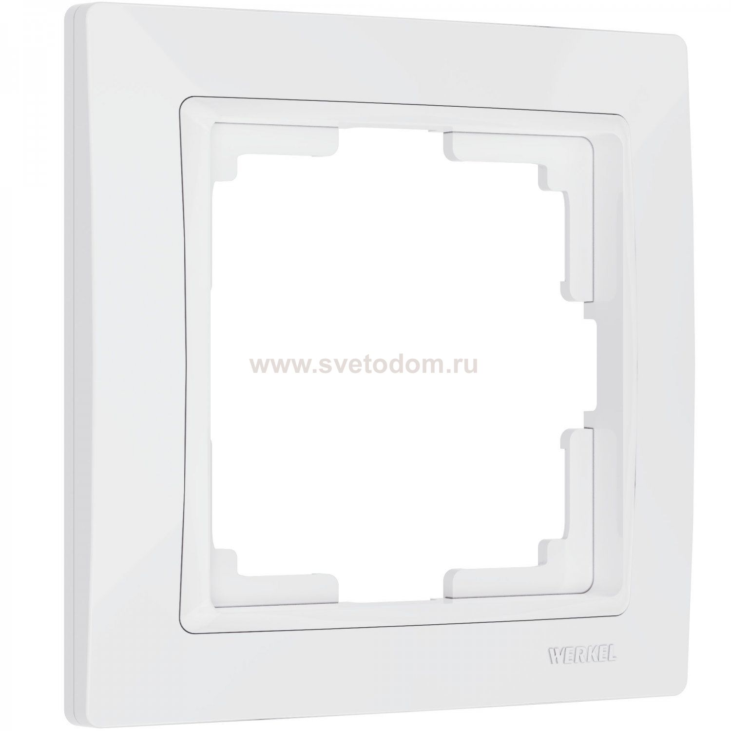 Рамка на 1 пост (белый, basic) W0012001 Werkel