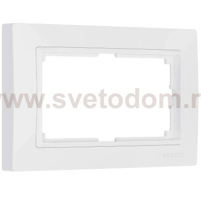 Рамка для двойной розетки (белый, basic) W0082001 Werkel