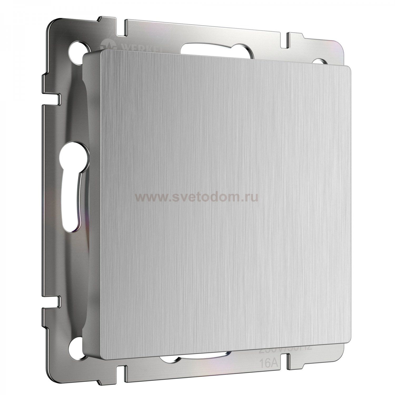 Заглушка (серебряный рифленый) W1159209 Werkel