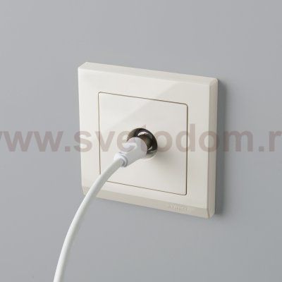 ТВ розетка оконечная (слоновая кость) W1183003 Werkel