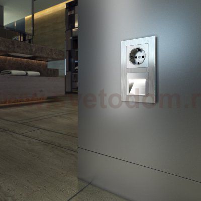 Встраиваемая LED подсветка (серебряный) W1154206 Werkel