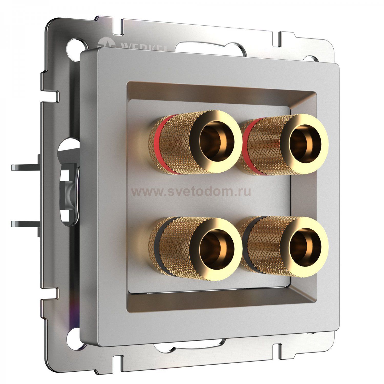 Акустическая розетка (серебряный) W1185006 Werkel