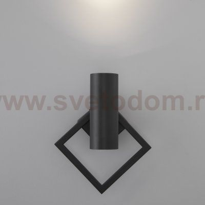 Настенный светодиодный светильник Eurosvet 20091/1 LED черный Turro