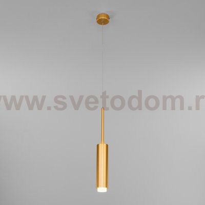 Люстра Eurosvet 50203/1 LED матовое золото Dante