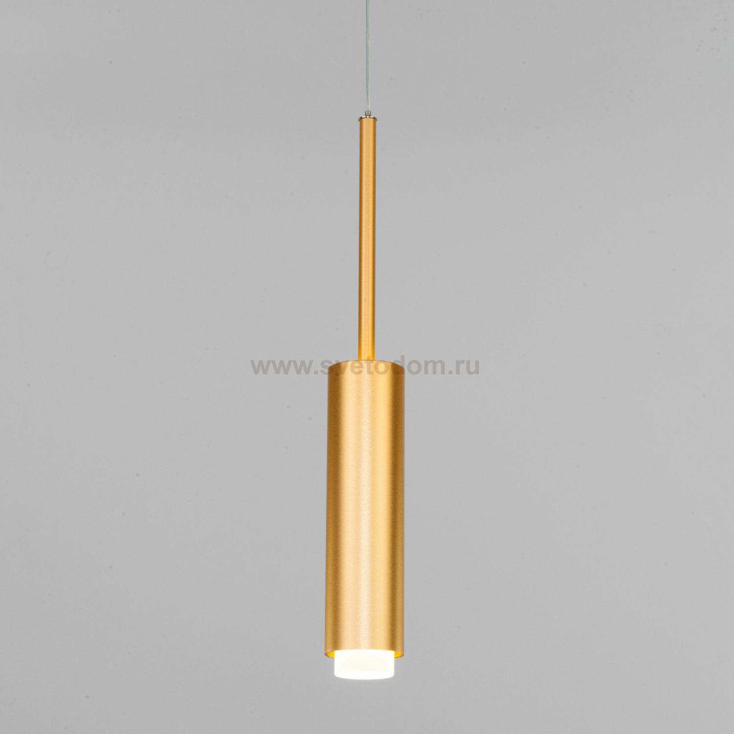 Люстра Eurosvet 50203/1 LED матовое золото Dante