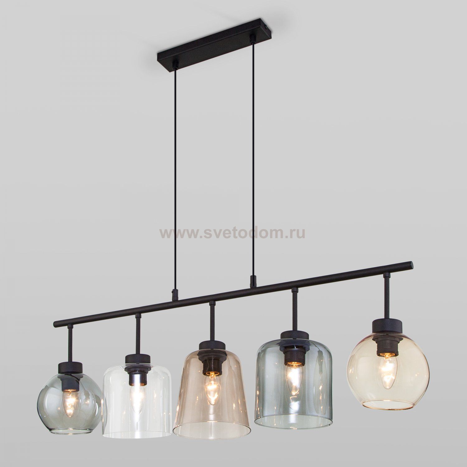 Подвесной светильник со стеклянными плафонами TK Lighting 3273 Cubus Cubus