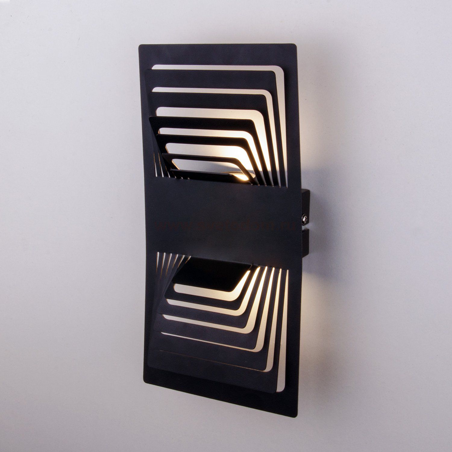 Настенный светодиодный светильник Onda LED MRL LED 1025 чёрный Elektrostandard