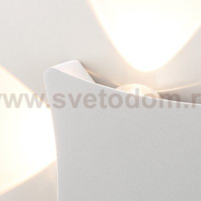 Уличный настенный светодиодный светильник 1631 TECHNO LED белый 1631 TECHNO LED белый Elektrostandard