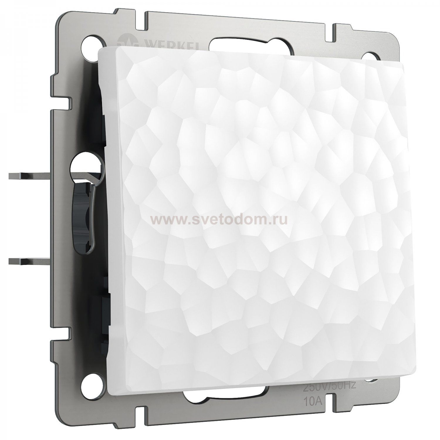 Выключатель одноклавишный (белый) W1210001 Werkel