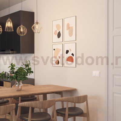 Выключатель одноклавишный проходной с подсветкой (белый) W1212101 Werkel