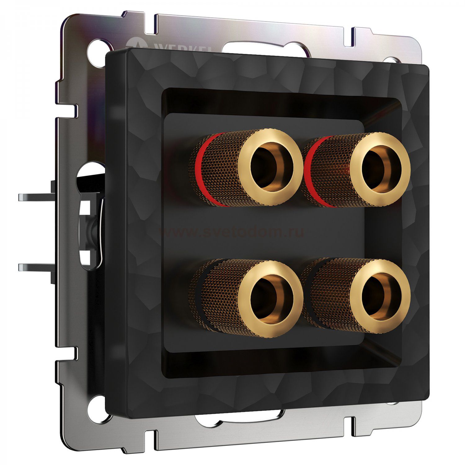 Акустическая розетка (черный) W1285008 Werkel