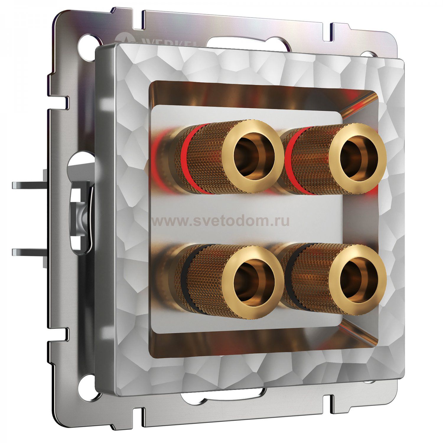 Акустическая розетка (серебряный) W1285006 Werkel