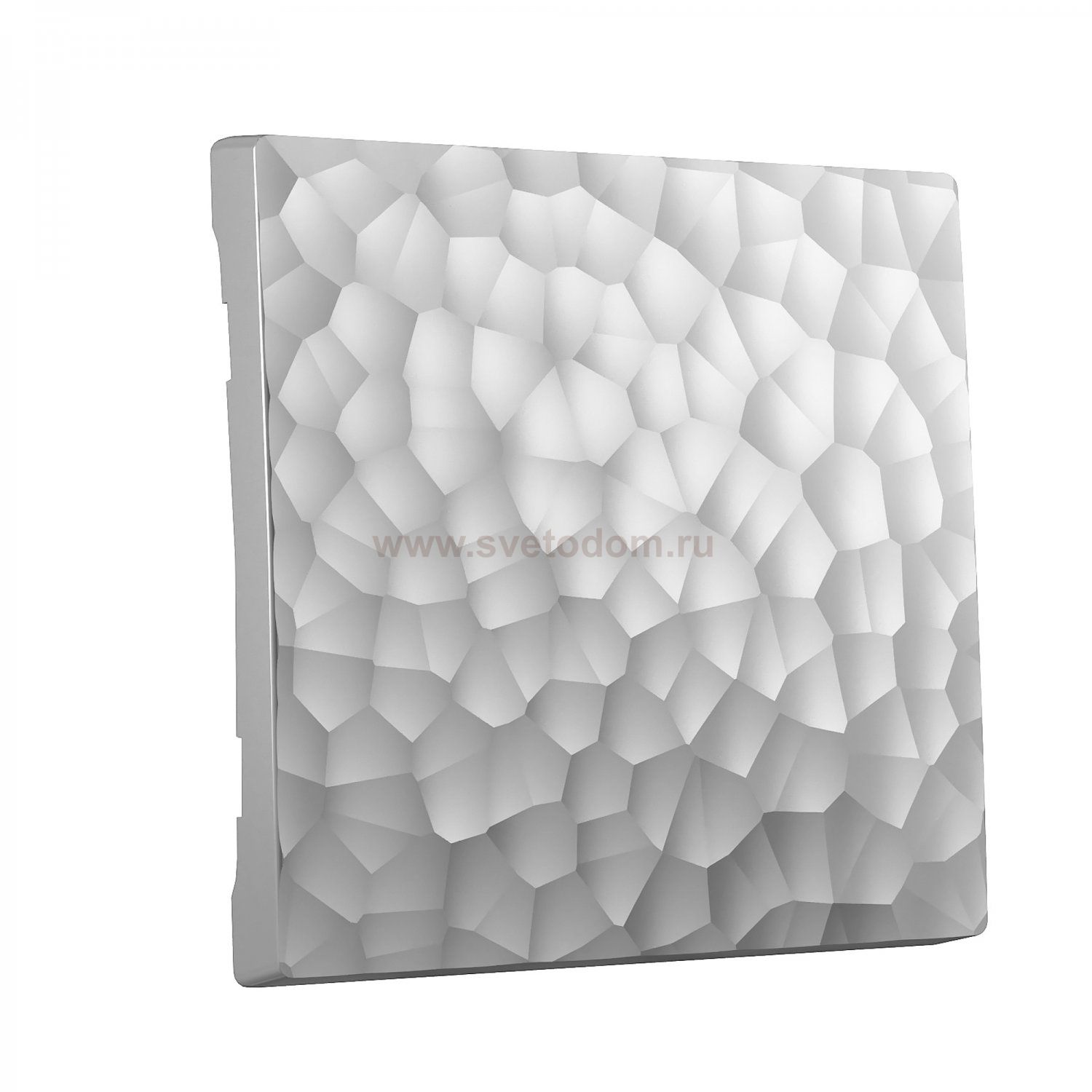 Клавиша для выключателя перекрестного (серебряный) W1219006 Werkel