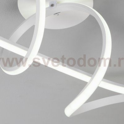 Потолочный светодиодный светильник с пультом управления Eurosvet 90112/1 белый Fold