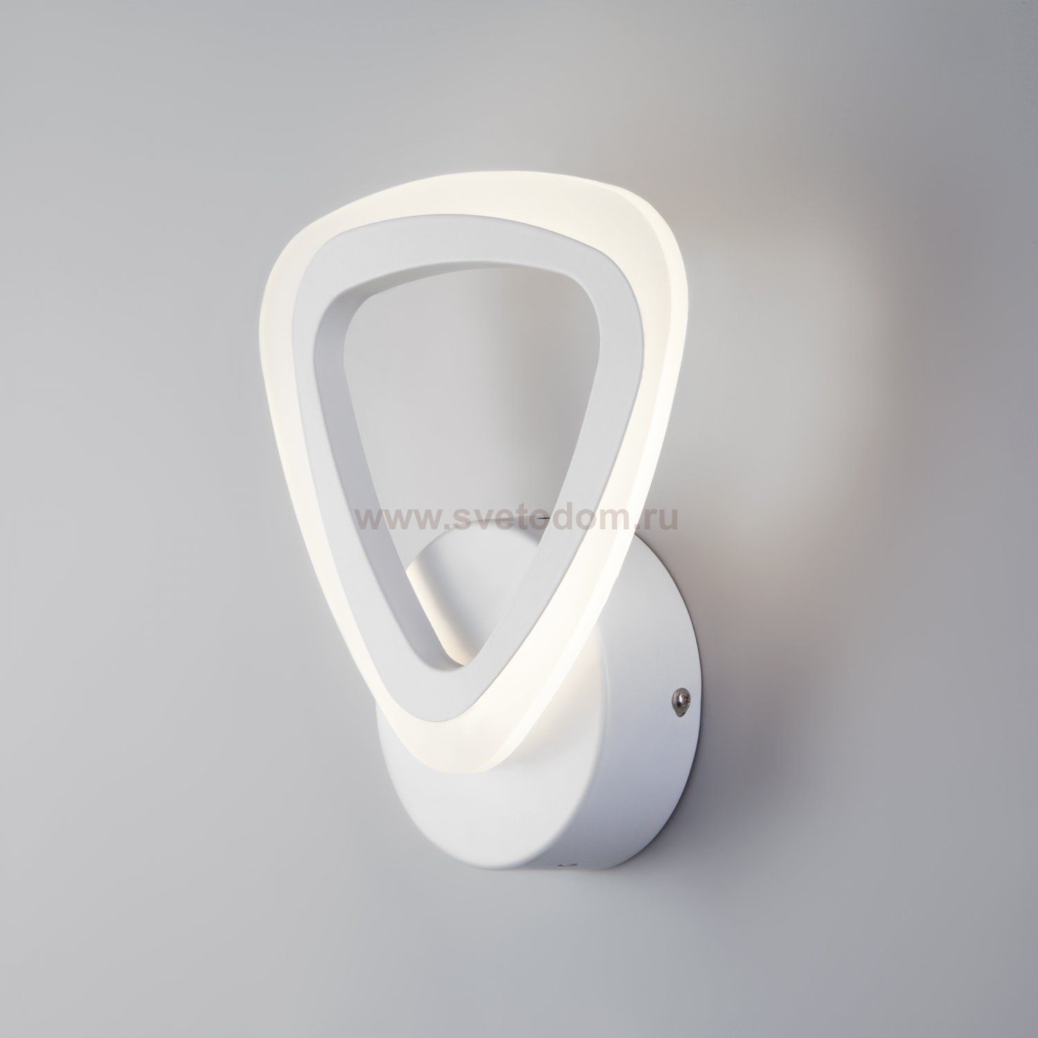 Настенный светодиодный светильник Eurosvet 90216/1 белый Areo