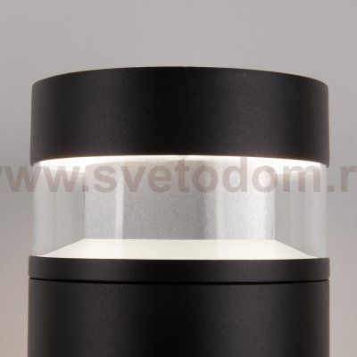 Уличный настенный светодиодный светильник IP54 1530 TECHNO LED  черный Elektrostandard