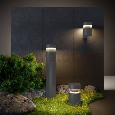 Ландшафтный светодиодный светильник IP54 1531 TECHNO LED серый Elektrostandard