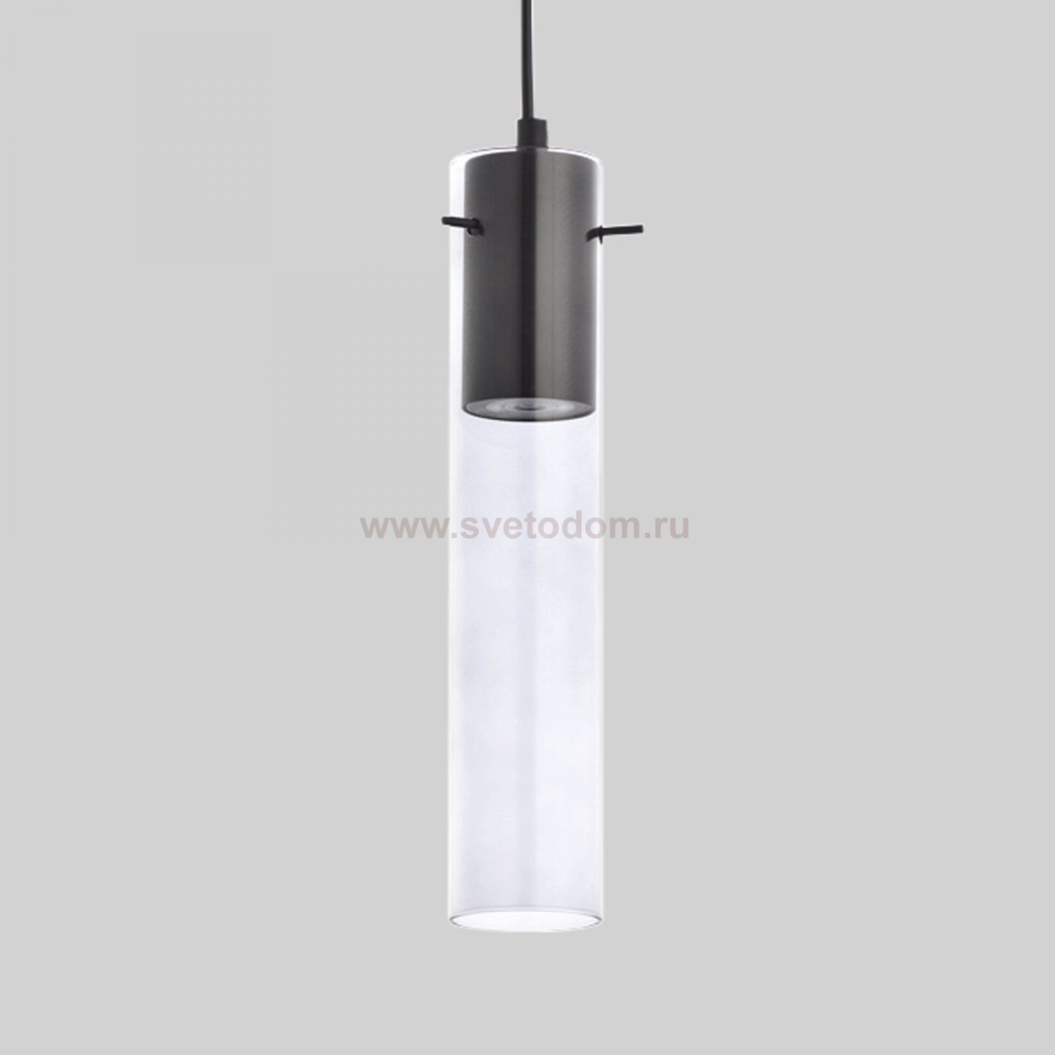 Подвесной светильник со стеклянным плафоном ТК Lighting 3146 Look Graphite