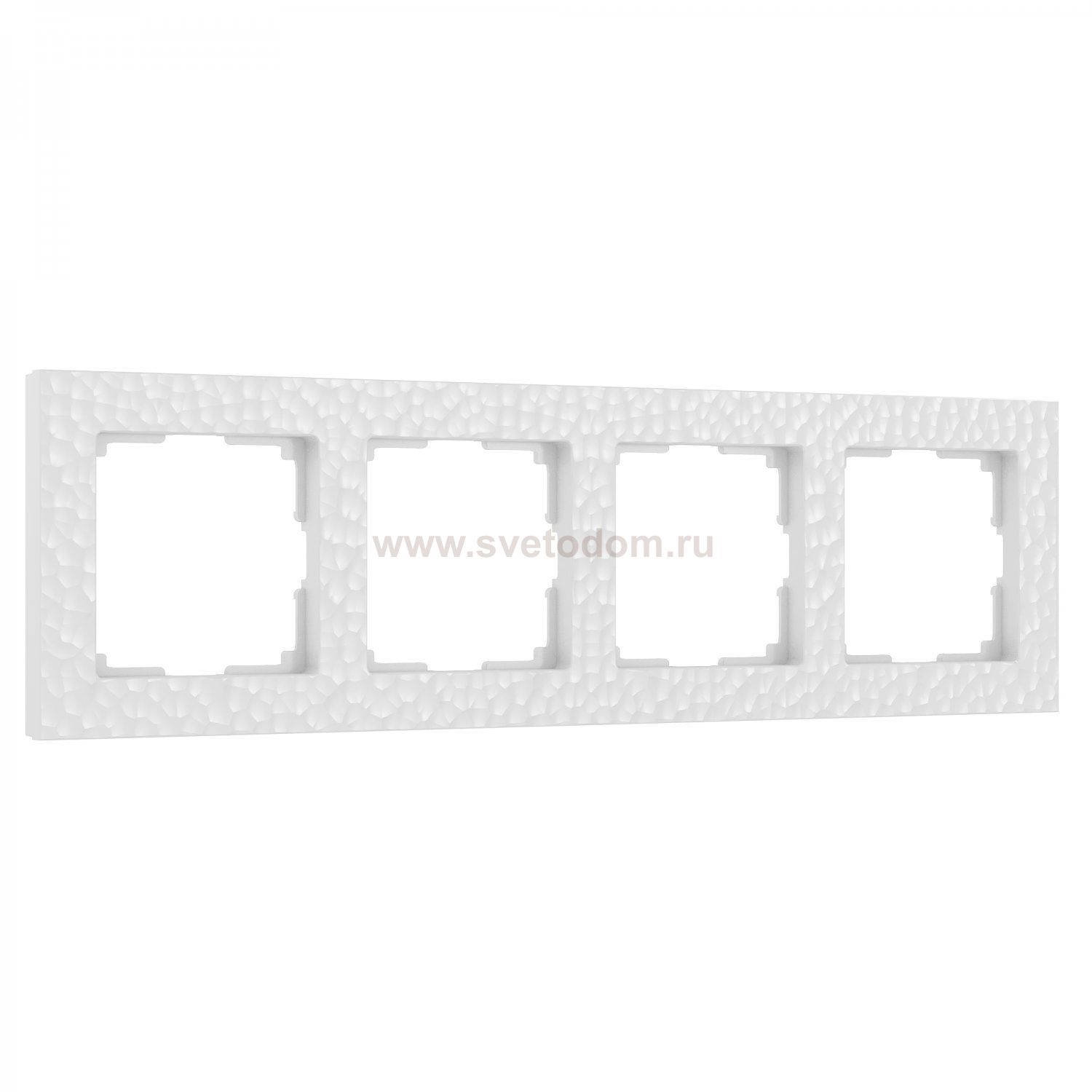 Рамка на 4 поста (белый) W0042401 Werkel