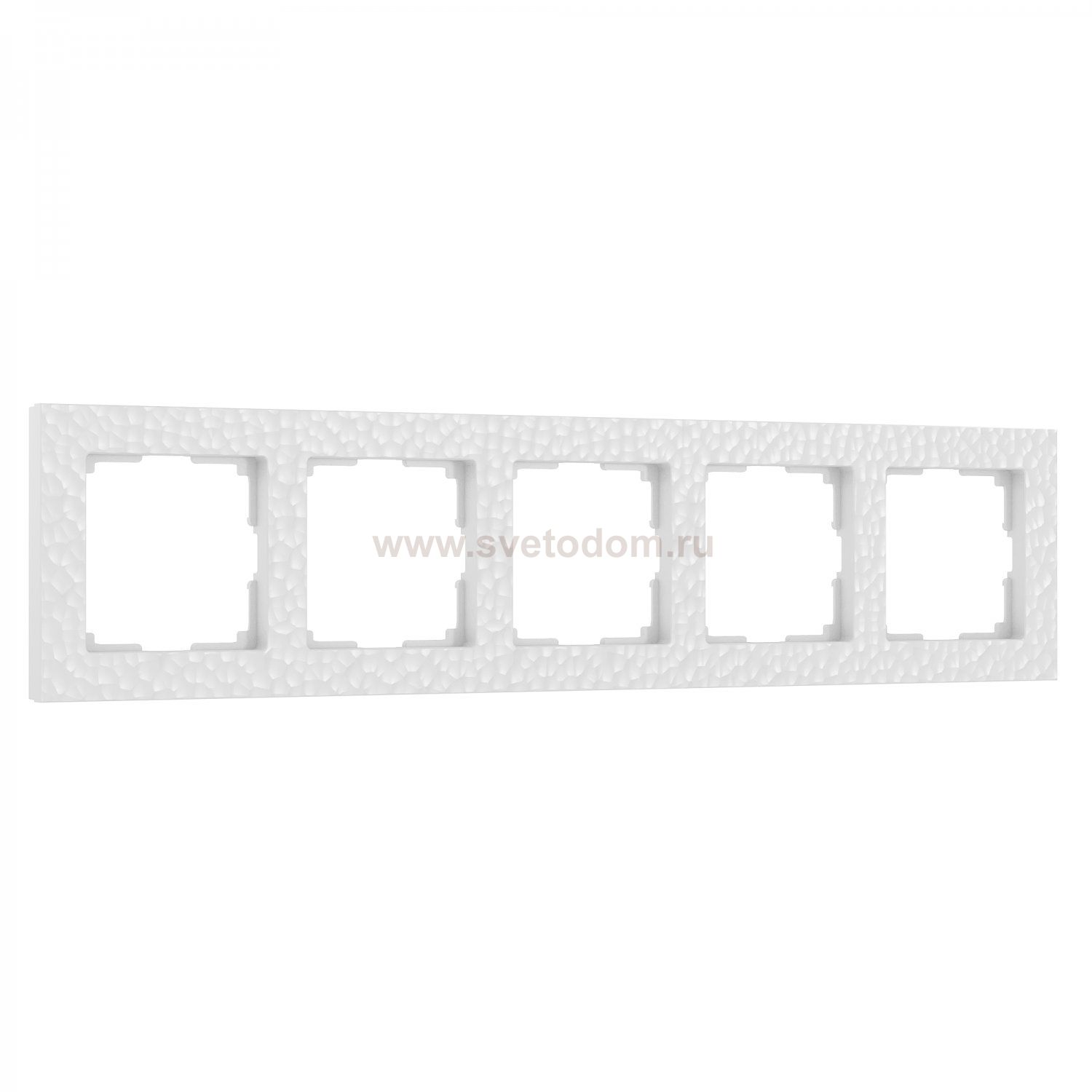 Рамка на 5 постов (белый) W0052401 Werkel