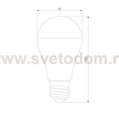 Светодиодная лампа Classic LED D 20W 4200K E27 А65 BLE2743 Elektrostandard