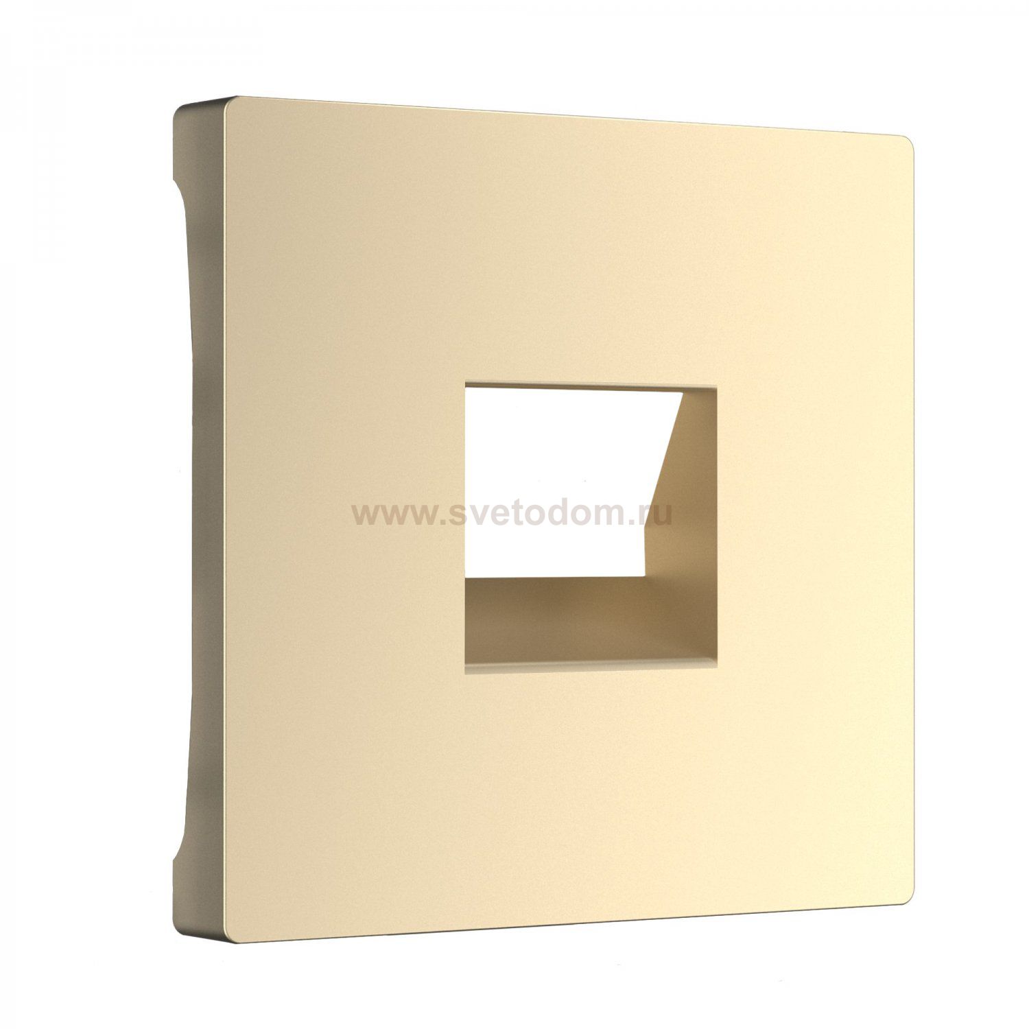 Накладка для телефонной розетки RJ-11 (шампань) W1192011 Werkel