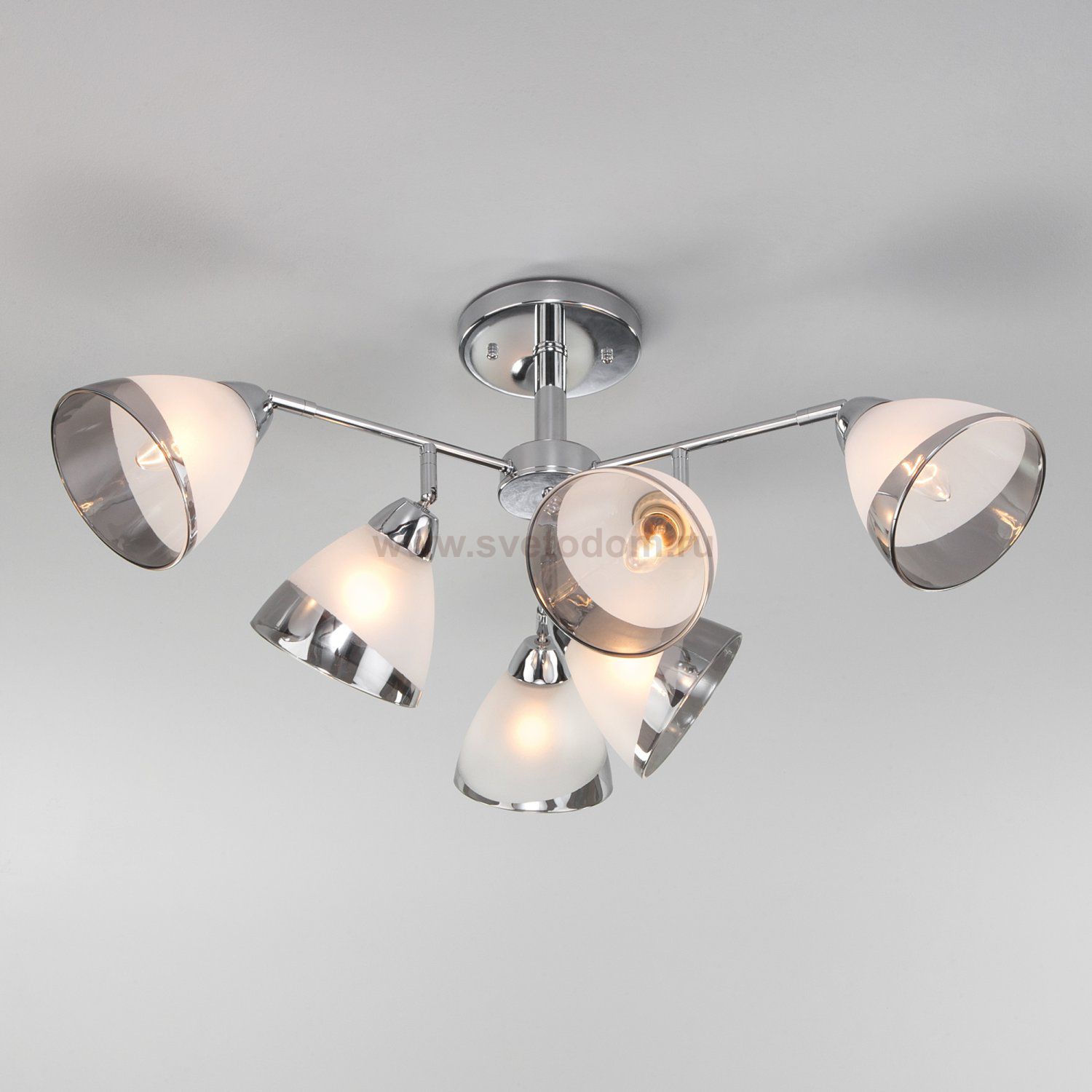 Люстра Eurosvet 30126/6 хром Paola