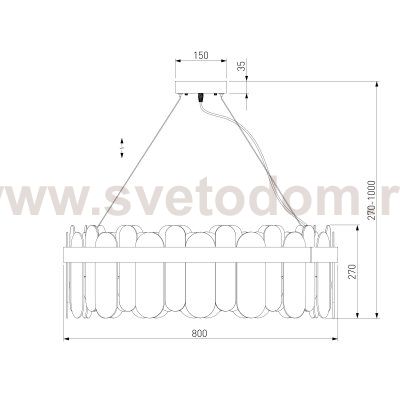 Люстра Bogates 333/10 Conte