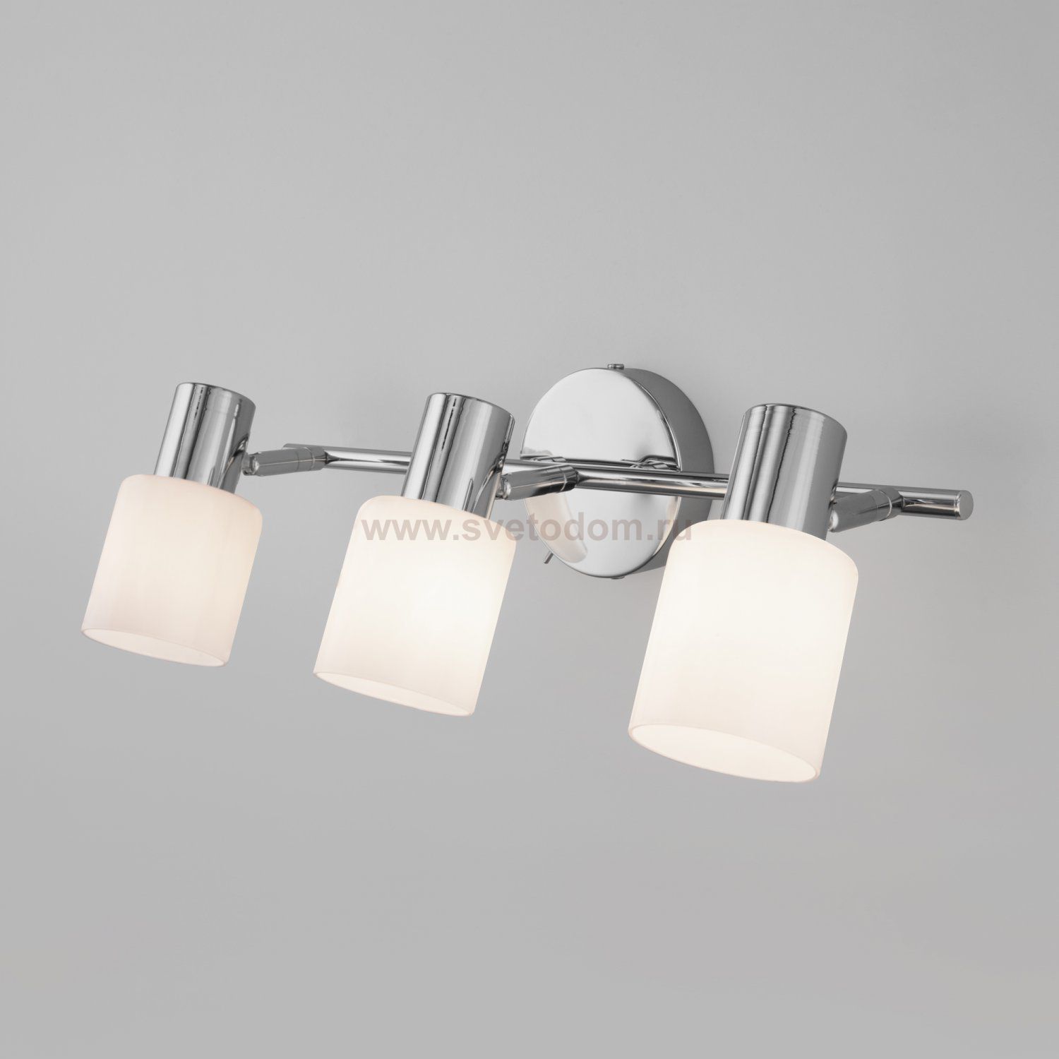 Настенный светильник бра Eurosvet 20089/3 хром Corso