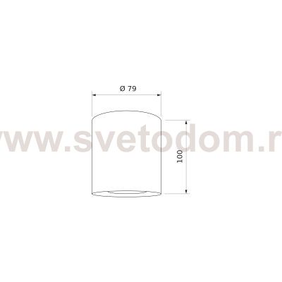 Накладной светодиодный светильник DLR021 9W 4200K Черный жемчуг Elektrostandard