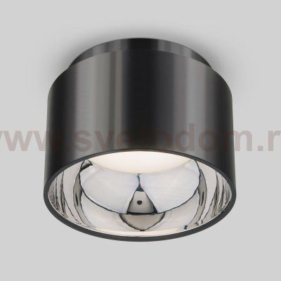 Накладной точечный светильник 1069 GX53 Черный жемчуг Elektrostandard
