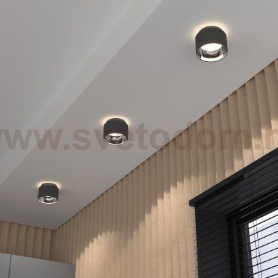 Накладной точечный светильник 1069 GX53 GR Графит Elektrostandard