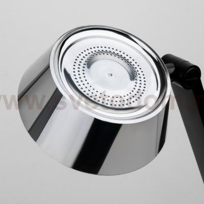 Светодиодная настольная лампа с сенсорным управлением 80426/1 черный/серебро Eurosvet