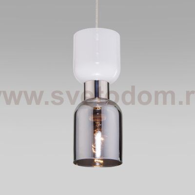 Подвесной светильник Eurosvet 50118/1 никель Tandem