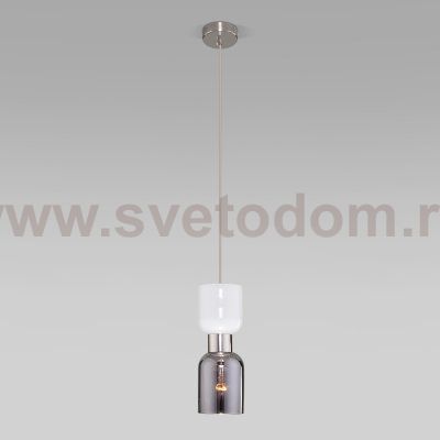 Подвесной светильник Eurosvet 50118/1 никель Tandem