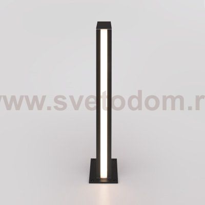Ландшафтный светодиодный светильник Flat IP54 1538 TECHNO LED черный Elektrostandard