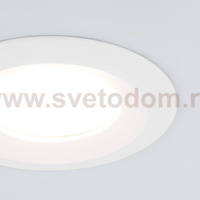 Встраиваемый точечный светильник 110 MR16 белый Elektrostandard