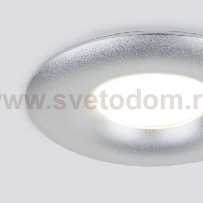 Встраиваемый точечный светильник 123 MR16 серебро Elektrostandard