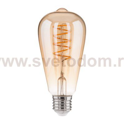 Филаментная светодиодная лампа Dimmable 5W 2700K E27 (ST64 тонированный) BLE2746 Elektrostandard