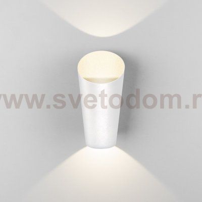 Уличный настенный светодиодный светильник Tronc IP54 1539 TECHNO LED белый Elektrostandard