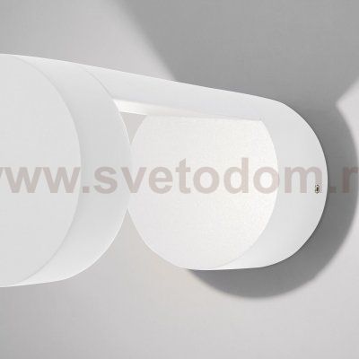 Уличный настенный светодиодный светильник Nimbus IP54 1540 TECHNO LED белый Elektrostandard
