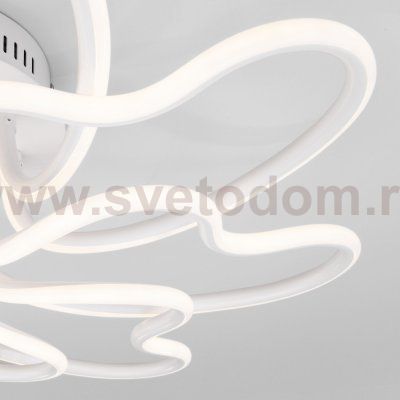 Светильник с управлением по Wi-Fi Eurosvet 90235/8 белый Smart Floret