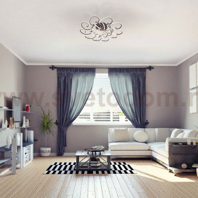 Светильник с управлением по Wi-Fi Eurosvet 90236/10 чёрный кофе Smart Rosca