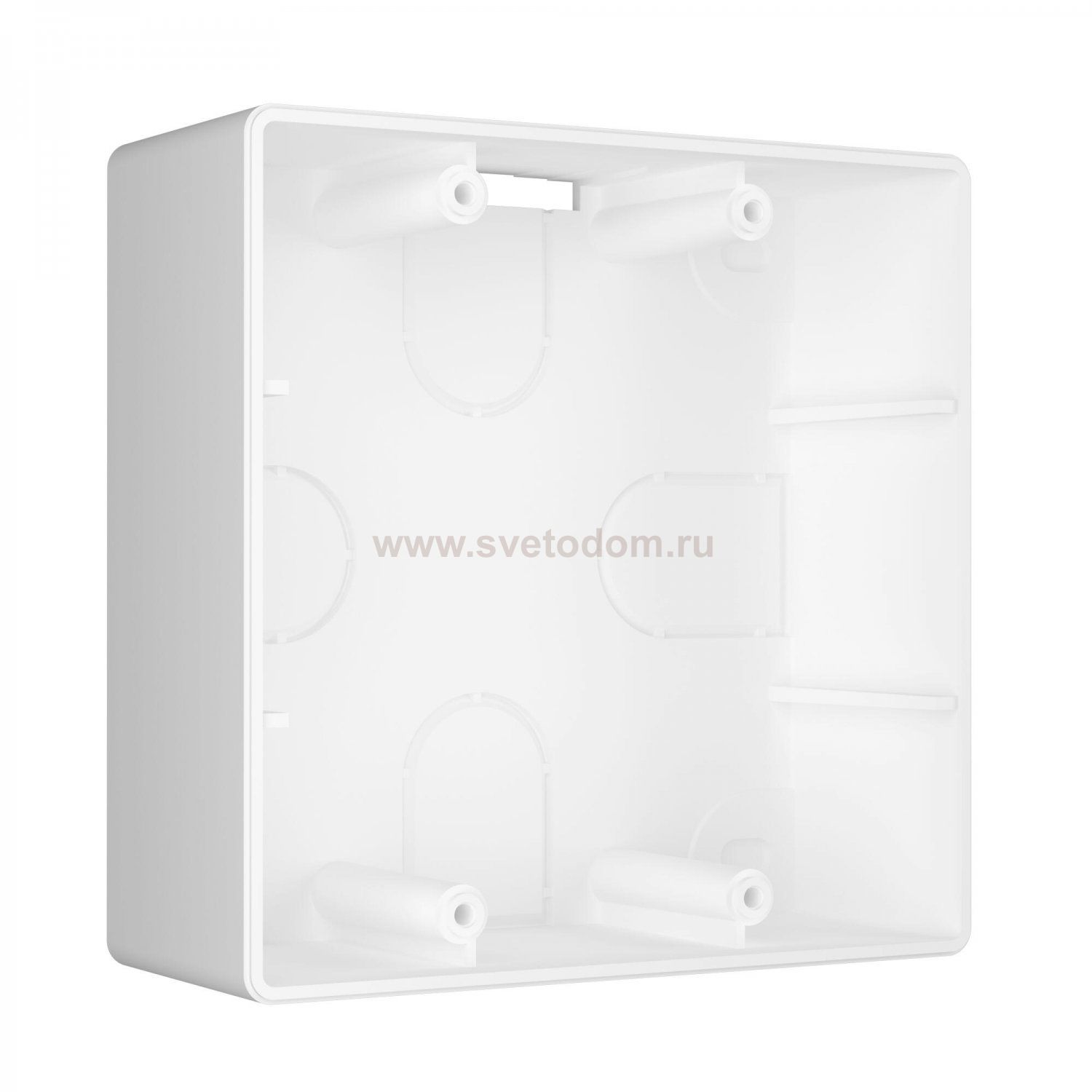 Коробка накладного монтажа для силовой розетки (белый) Werkel W1199201