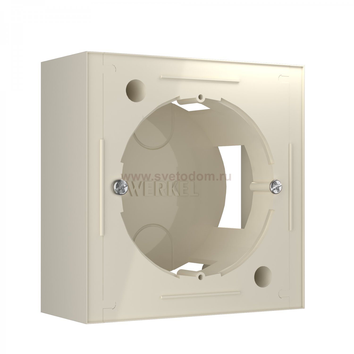 Коробка для накладного монтажа (слоновая кость) W8000003 Werkel
