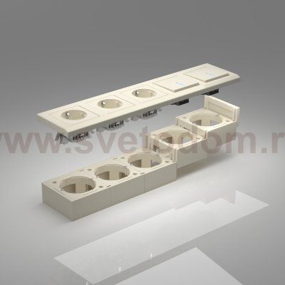 Коробка для накладного монтажа (слоновая кость) W8000003 Werkel