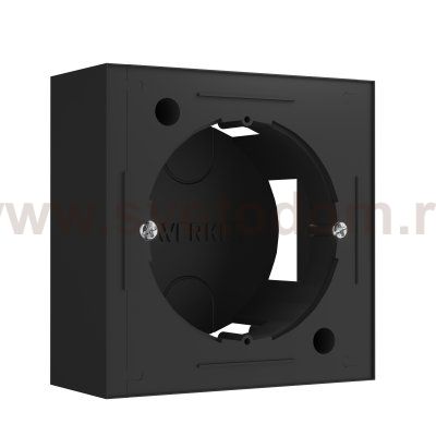 Коробка для накладного монтажа (черный) W8000008 Werkel
