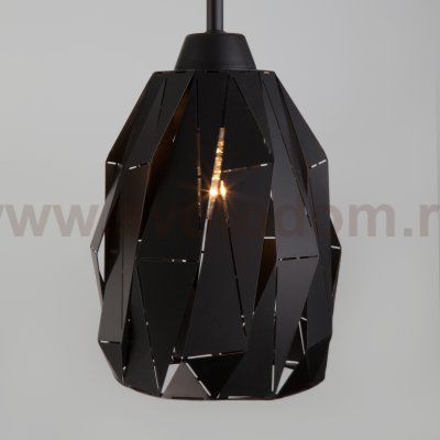 Люстра Eurosvet 50090/4 черный Smart Moire