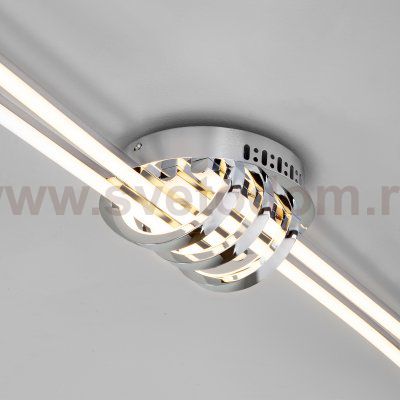 Люстра Eurosvet 90243/4 хром Skyline