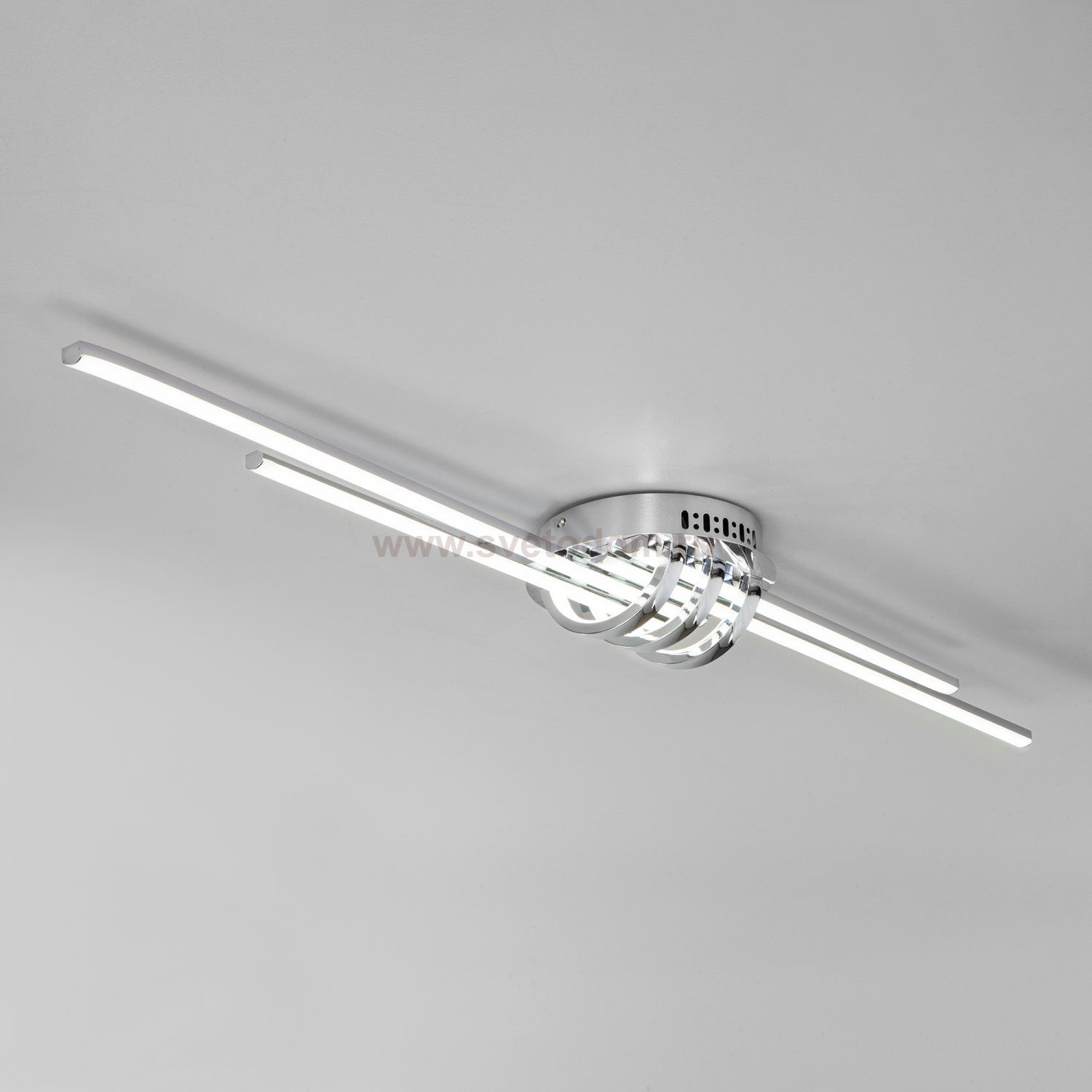 Люстра Eurosvet 90243/4 хром Skyline